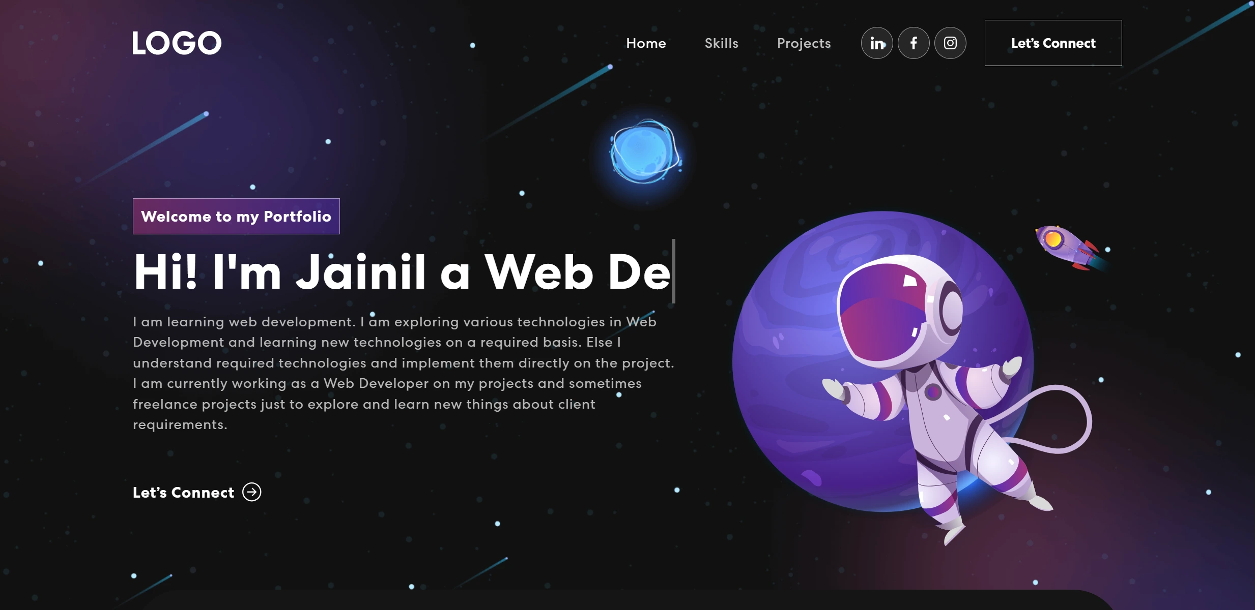 Old Portfolio Site thumbnail