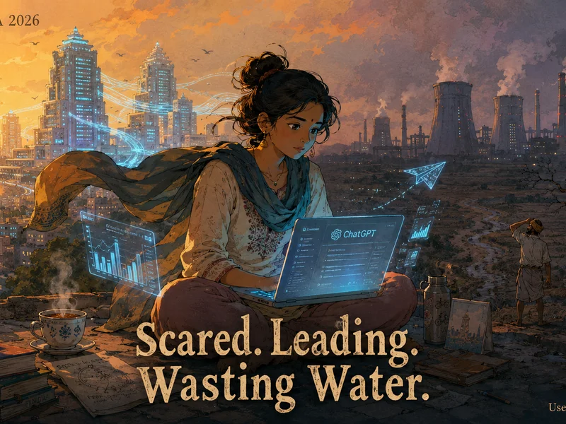 AI in India 2026: Scared, Leading, and Wasting Water