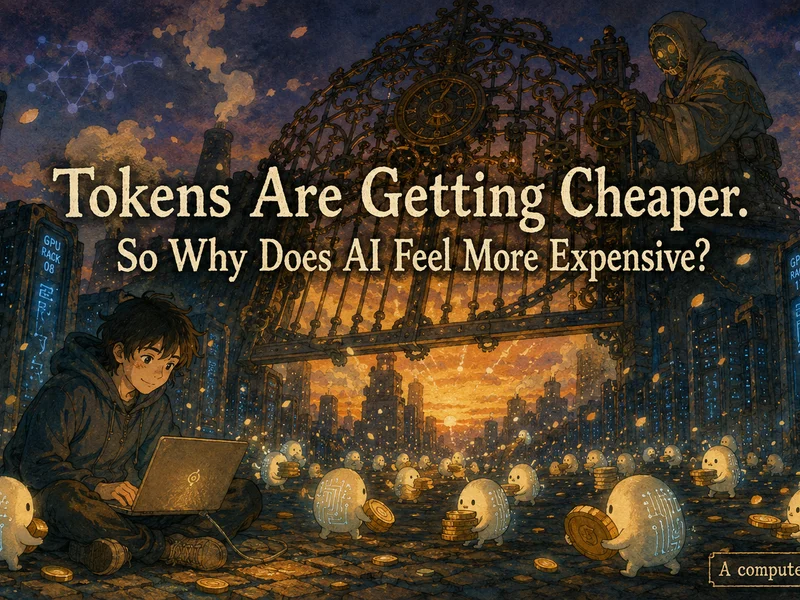 Tokens Are Getting Cheaper. So Why Does AI Feel More Expensive?