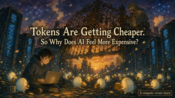 Tokens Are Getting Cheaper. So Why Does AI Feel More Expensive?