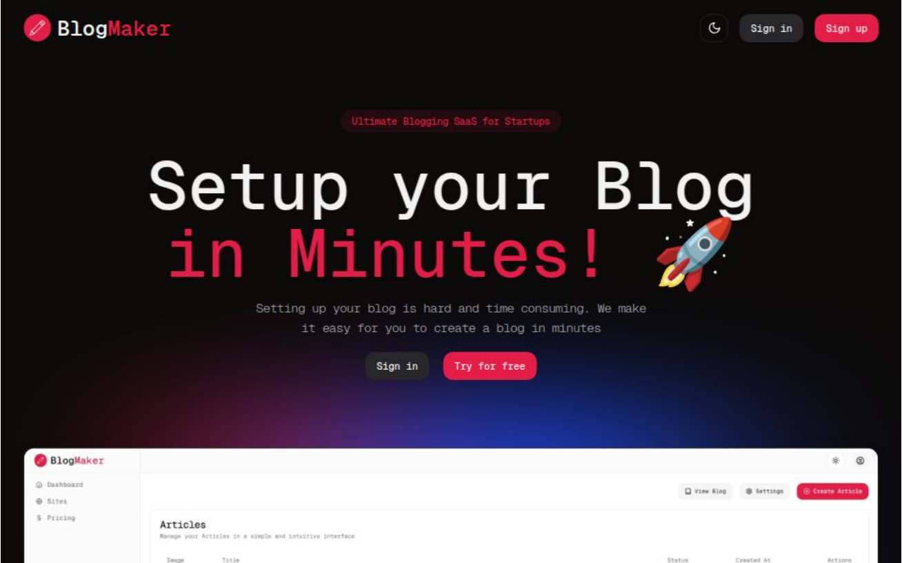 Blog Maker thumbnail